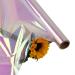 HOEAZGIF Iridescent Film Cellophane Wrap Paper Rainbow Color 34 Inch X 50 Ft Rainbow Color Cellophane Wrap Paper for Mother's Day Birthday Holiday Christmas Gift Candy Package Flower Wrapping Pink