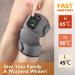 Buy Cordless Heated Knee Massager - 3 Vibration & Heating Modes for Pain Relief | International Shipping Available - Buy Online on GoSupps.com