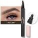 lyanny Eyebrow Pencil Multitip Eyebrow Pen Multitip Waterproof Eyebrow Pencil Highly Pigmented Eyebrow Definer Womens Makeup Daily Cosmetics for Dating 03 - Buy Online on GoSupps.com