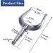 Marinebaby 316 Stainless Steel Boat Oarlock Rowlock Set - 2PCS | Ideal for Small Boats, Canoes, Dinghies, and Lifeboats - Buy Online on GoSupps.com