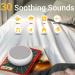 SoundMe Sleep Sound Machine | 30 Soothing Natural Sounds | Compact Size | White Noise for Baby, Kids & Adults | AC/USB Powered | Sleep Timer - Buy Online on GoSupps.com