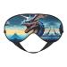 Roaring Dragon Eye mask Soft Elastic and Adjustable Nighttime Comfort Sleeping mask Suitable for Both Men and Women