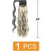 Prinfantasy Long Wavy Wrap Around Ponytail Extension - Synthetic Hair - 24 inch - Buy Online on GoSupps.com