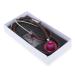 Buy Lightweight Acoustic Stethoscope for Doctors & Medical Students - Adult Size Flexible Tube Soft Ear Knobs - Micro Al in Chocolate - Buy Online on GoSupps.com