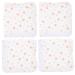 Lurrose 4 pieces Mask glasses ear pads for ear cushions for facial mask hearing protection hearing protectors for masks multifunction polyester cotton as shown-3 5.5x5.5cm