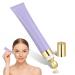 GALPADA Tube de Contour des Yeux Cosm tique Vide 20 Ml Violet Mat Embout en Alliage de Zinc Applicateur pour Essentielle Flacon Rechargeable Pratique pour Soins Visage Voyage