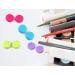 KISEER Pink Contact Lens Case - 12 Pack | Durable & Travel-Friendly | International Shipping Available - Buy Online on GoSupps.com