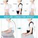 Adjustable Scoliosis Posture Corrector Full Back Support Corset for Men Women Shoulder Neck Clavicle Spine Support Lumbar Support L B - Buy Online on GoSupps.com