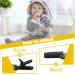 2 Pack Baby Teether Remote Control Toy - Silicone Teething Toy for Babies 6-12 Months - Pink+Grey - Buy Online on GoSupps.com