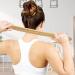 Wood Gua Sha Massage Stick - Maderotherapy Lymphatic Drainage Tool for Full Body Relaxation & Cellulite Relief - Buy Online on GoSupps.com