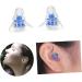 Buy Hemoton 3 Pairs Noise Filtering Musician Earplugs - Reusable Silicone Noise-Canceling Ear Plugs for Travel | International Shipping Available - Buy Online on GoSupps.com