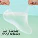 YSDYY 100 Pieces Transparent Waterproof Foot Covers Foot Masks Foot Beauty Plastic Shoe Covers for Hot Springs Hydrotherapy and Wax Treatments - Buy Online on GoSupps.com