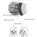 Ecnobia - 100 Pack Disposable Safety Face_Masks Non-Woven Thick 3-Layer Breathable with Comfortable Elastic Earloop Anti-Droplets & Haze Dust Mouth and Nose Protection Adults Size - Grey 100 count (Pack of 1) Grey - Buy Online on GoSupps.com