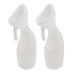 Healthstar Contoured Female Urinal, Easy Clean Urination Device for Women (2 Pack)