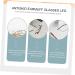 Nuobesty 50 Pcs Silicone Glasses Leg Covers & Ear Hooks - Anti-Slip Holder for Glasses - Durable & Elastic Ear Handles - 2x1x0.5cm - Buy Online on GoSupps.com