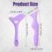 2pcs Eyeliner Stencils Silicone Winged Eyeliner Tool Helper Eyeliner Stencils Wing Tips Multi-Purpose Eye Make-Up Aid Tool for Eyeliner Eyelash Eyebrow Lip Line Face Contour (Purple) - Buy Online on GoSupps.com