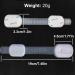 Jingling Child Safety Belt Locks - Self-Adhesive Cupboard & Fridge Drawer Locks for Ultimate Child Safety - Buy Online on GoSupps.com