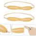 Housoutil 30 pcs Beginner Eyebrow Skin Practice Fake Silicone for Headband Professional Supply - Buy Online on GoSupps.com