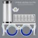 Anti-Motion Sickness Lemon Aroma Glasses - 6 Pieces for Carsickness, Airsickness, Seasickness Relief - Adults & Kids (White) - Buy Online on GoSupps.com