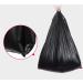 Carrier Handle Trash Bag Black Plastic Garbage Bag 225pcs Vest Type Black Trash Bag for home kitchen use 60x100cm - Buy Online on GoSupps.com