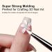 Carving Nail Gel - Solid Builder Gel 3D Sculpture White | Easy Dry Nail Art Salon Manicure Hard 5G Nail Art DIY Nail Decorations and Fine for Nail Art - Buy Online on GoSupps.com