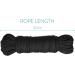 Navaris Outdoor Survival Rope - 4mm x 30.5m Tearproof Camping & Fishing Cord in Black - Versatile All-round Application - Buy Online on GoSupps.com