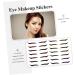 BELLIFFY 20 Pairs Eyeshadow Stickers Glitter Eyeshadow Eyelid Stickers Double Sided Eyelid Eyeliner Paper - Buy Online on GoSupps.com