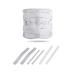 NSXAYIWE Double Pressure Back Support Belt - Gray M | Lumbar Support for Waist 80-95 cm | Enhanced Vertebrae Comfort - Buy Online on GoSupps.com