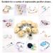 Buy Natural Wood Pacifier Clips - Pack of 4 Non-Toxic Colored Baby Clips for Safe Use - Buy Online on GoSupps.com