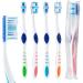8-Pack Soft Manual Toothbrushes - Family Size Ideal for Kids & Adults Perfect for Daily Dental Care & Travel - Buy Online on GoSupps.com