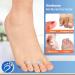 Kimihome 16-Pack Bunion Guards with Attached Toe Separator - Toe Straightener for Overlapping Toes - Relief from Big Toe Drifting - Gel Bunion Corrector with Triple Loops - Buy Online on GoSupps.com