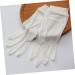 Angoily Mittens 1 Pair Grooming Gloves Knit Gloves Hand Accessory Dry Hands Lotion Moisturizing Gloves Multi-Function Lotion Gloves Beauty Products Multifunction White Silk White Mittens - Buy Online on GoSupps.com