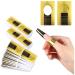 Nail stencils modeling stencil self-adhesive for gel nails nail extension golden stencils (100 pieces)