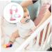 Hohopeti Feeding Stand Bottles for Babies Hands Free Bottle Holder Bed Frame Brackets Crib Bottle Holder Self Feeding Bottle Holder Rotating Baby Bottle Rack Twin Bottle Holder Bedstead Abs - Buy Online on GoSupps.com