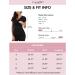 Love2Mi Maternity Nursing Shirt - Short Sleeve V-Neck Breastfeeding T-Shirt - Pregnancy XL Black - Buy Online on GoSupps.com