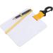 Keenso Dive Writing Slate - Waterproof Underwater Tablet with Pencil for Diving | Swivel Clip Board for Water Sports - Buy Online on GoSupps.com