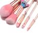Interstellar Baby Makeup Brushes Set - 5Pcs Stitch Theme Cosmetic Brushes for Young Girls & Women - Premium Pink Gift - Buy Online on GoSupps.com