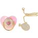 Heart-Shaped Baby Pacifier Set Soft Silicone Pacifiers for Newborns & Toddlers (M Pink) | Comfortable & Safe for Your Baby - Buy Online on GoSupps.com