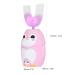 U-Shaped Children's Electric Toothbrush - Soft Pebble Brush Head Cartoon Design Toddler Friendly Includes Mousse 60ml - Pink - Buy Online on GoSupps.com