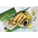 Round Vietnamese Rice paper 22cm 250g Summer Roll Goi Cuon Banh Trang Fresh Spring Roll Resealable Pack x 4 packs - Buy Online on GoSupps.com