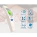 SmileCare Infrared Forehead Ear Thermometer Non-Contact Digital - Instant Readings for Adults and Baby - Fever Alarm - Object Mode - 20 Memory Function - Beige - Buy Online on GoSupps.com