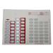 30 Day Single Dose Cold Seal Medication Blister Pack Just Fill and Seal Disposable Blisters for Pill Medicine and Vitamins (6 Pack)