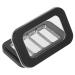 Bo te Magn tique de Rangement Maquillage S Taille Palette Vide 4 Compartiments en Plastique Noir Mat tui Godets de Fard Joues Vides pour Fards Paupi res et Blush