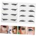 NOLITOY Makeup Eyeliner 8 Pairs Glitter Eyeliner Stickers Adhesive Eyeline Sticker Eyeliner Tape Miss Chic Fake Eyelashes 1 count (Pack of 1) As Shown - Buy Online on GoSupps.com