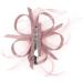 McBURN Clip Fascinator Hair Accessory - Italian-Made Headpiece for Ladies | Spring-Summer Old Pink Occasion Hat | Perfect for Weddings & Events - Buy Online on GoSupps.com