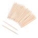 100 Pieces Orange Sticks for Nails Wood Nail Sticks 5.9 Inch Wood Cuticle Pusher Sanding Sticks Double Sided Fine Detailing Sanding Sticks Cuticle Pusher Remover Manicure Pedicure Tool