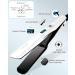 CkeyiN 1.8 inch Wide Plates Hair Straightener | Tourmaline Ceramic Flat Iron | 12-Speed Temperature | LED Display & Dual Voltage | 30s PTC Fast Heating - Buy Online on GoSupps.com