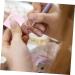HONMEET 2 Boxes Nail Wipes Travel Wipes Cleaning Wipes Gel Nail Polish Acrylic Nail Remover Gel Nail Remover Gel Polish Remover for Nails Finger Nail Polish Remover Glue Wipes Cotton 4.80X4.80X0.10CM Pink - Buy Online on GoSupps.com
