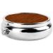 Brown Wood Pattern Round Pill Box | 3-Compartment Organizer | Portable Travel Pill Box for Purse or Pocket - Buy Online on GoSupps.com