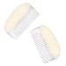 2 Pcs Bump It Up Volume Hair Base Hair Comb for Long Thin Hair Bump Fluffy Hair Bun Maker Tool Hair Styling Accessories for Women Lady Girl (White)